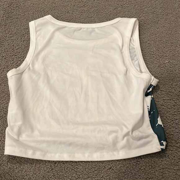 shein y2k graphic cropped tank size xs(dark greek) - Picture 3 of 4